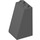 LEGO Dark Stone Gray Slope 2 x 2 x 3 (75°) Hollow Studs, Rough Surface (3684 / 30499)