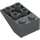 LEGO Dark Stone Gray Slope 2 x 3 (25°) Inverted with Connections between Studs (2752 / 3747)