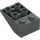 LEGO Dark Stone Gray Slope 2 x 3 (25°) Inverted with Connections between Studs (2752 / 3747)