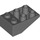 LEGO Dunkles Steingrau Steigung 2 x 3 (25°) Invertiert mit Verbindungen zwischen Bolzen (2752 / 3747)