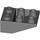 LEGO Dunkles Steingrau Steigung 2 x 3 (25°) Invertiert ohne Verbindungen zwischen Bolzen (3747)