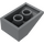 LEGO Dunkles Steingrau Steigung 2 x 3 (25°) mit rauer Oberfläche (3298)