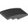 LEGO Dark Stone Gray Slope 2 x 4 Curved (93606)