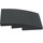 LEGO Dark Stone Gray Slope 2 x 4 Curved (93606)