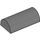 LEGO Dark Stone Gray Slope 2 x 4 Curved with Groove (6192 / 30337)