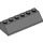 LEGO Dark Stone Gray Slope 2 x 6 (45°) (23949)
