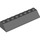 LEGO Dark Stone Gray Slope 2 x 8 (45°) (4445)