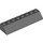 LEGO Dark Stone Gray Slope 2 x 8 (45°) (4445)