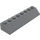 LEGO Dark Stone Gray Slope 2 x 8 (45°) (4445)
