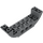 LEGO Gris pierre foncé Pente 2 x 8 x 2 Incurvé Inversé Double (11301 / 28919)