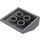 LEGO Dunkles Steingrau Steigung 3 x 3 (25°) Ecke (3675)