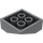 LEGO Dunkles Steingrau Steigung 3 x 3 (25°) Doppelt Concave (99301)