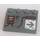 LEGO Gris pierre foncé Pente 3 x 4 (25°) avec Mécanique Panneau et La Flèche Autocollant (3297)