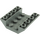 LEGO Dark Stone Gray Slope 4 x 4 (45°) Double Inverted with Open Center (No Holes) (4854)