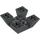 LEGO Dark Stone Gray Slope 6 x 6 x 2 (65°) Inverted Quadruple (30373)