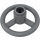 LEGO Dark Stone Gray Small Steering Wheel (2819)