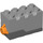 LEGO Donker steengrijs Geluid Steen met Medium Stone Grey Top en Dier Geluid (60125)