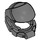 LEGO Dark Stone Gray Space Helmet (87781 / 88510)
