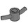 LEGO Dunkles Steingrau Spiral Pole Attachment mit 2 Gebogen Griffe (23422)