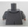 LEGO Dark Stone Gray Stanley Hudson Minifig Torso (973 / 76382)