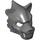 LEGO Dark Stone Gray Stealthor Minifigure Wolf Head (15083 / 17359)