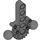 LEGO Donker Steengrijs Technic Bionicle Heup Joint met Balk 5 (47306)