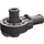 LEGO Gris pierre foncé Technic Click Rotation Bague avec Deux Pins (47455)