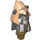 LEGO Dark Stone Gray Teebo Ewok Head (15053)