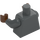 LEGO Dark Stone Gray Teebo Minifig Torso (973 / 76382)