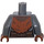 LEGO Gris pierre foncé The Armorer Minifig Torse (973 / 76382)