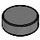 LEGO Dark Stone Gray Tile 1 x 1 Round (35381 / 98138)