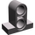 LEGO Dark Stone Gray Tile 1 x 2 with Perpendicular Beam 2 (32530)