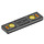 LEGO Grigio pietra scuro Piastrella 1 x 4 con Anteriore Griglia e Headlights (2431 / 38141)