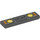 LEGO Grigio pietra scuro Piastrella 1 x 4 con Anteriore Griglia e Headlights (2431 / 38141)