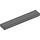 LEGO Dark Stone Gray Tile 1 x 6 (6636)