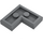 LEGO Dark Stone Gray Tile 2 x 2 Corner (14719)