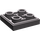 LEGO Dunkles Steingrau Fliese 2 x 2 Invertiert (11203)