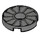 LEGO Dark Stone Gray Tile 2 x 2 Round with Hole in Center with Rotor Blades (15535 / 21605)