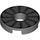 LEGO Dark Stone Gray Tile 2 x 2 Round with Hole in Center with Rotor Blades (15535 / 21605)