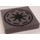 LEGO Dark Stone Gray Tile 2 x 2 with Star Wars Republic Logo Sticker with Groove (3068)