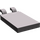 LEGO Dark Stone Gray Tile 2 x 3 with Horizontal Clips (Angled Clips) (30350)