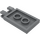 LEGO Dark Stone Gray Tile 2 x 3 with Horizontal Clips (Angled Clips) (30350)