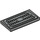 LEGO Dark Stone Gray Tile 2 x 4 with Front Car Grille (19983 / 87079)