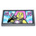LEGO Dark Stone Gray Tile 2 x 4 with Singing Popstar on TV (21455 / 87079)