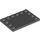 LEGO Dark Stone Gray Tile 4 x 6 with Studs on 3 Edges (6180)