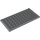 LEGO Gris pierre foncé Tuile 6 x 12 avec Goujons sur 3 Edges (6178)
