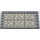 LEGO Dark Stone Gray Tile 6 x 12 with Studs on 3 Edges with Square Pattern Sticker (6178)