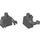 LEGO Gris pierre foncé Torse avec Bras et Mains (76382 / 88585)