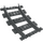 LEGO Dunkles Steingrau Zug Track Gebogen 22.5° (53400 / 53405)