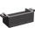 LEGO Donker Steengrijs Treasure Chest Onderzijde met slots aan de achterkant (4738 / 54195)